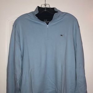 Vineyard Vines Baby Blue 1/4 Zip